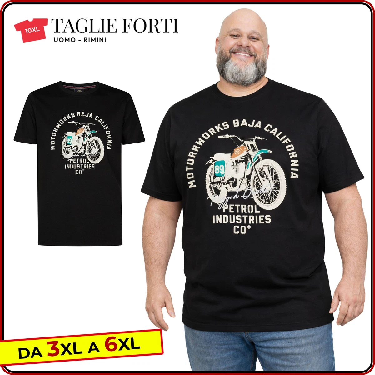 Petrol Industries Uomo Sweater Round Neck Maglia di Tuta