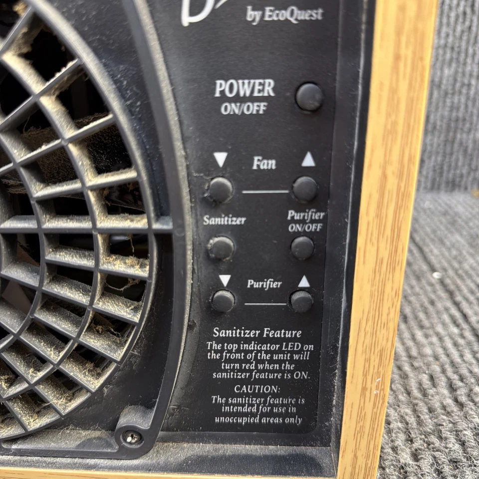 EcoQuest Breeze AT HF purificador de aire desinfectante ionizador - sin control remoto Foto 2 de 4
