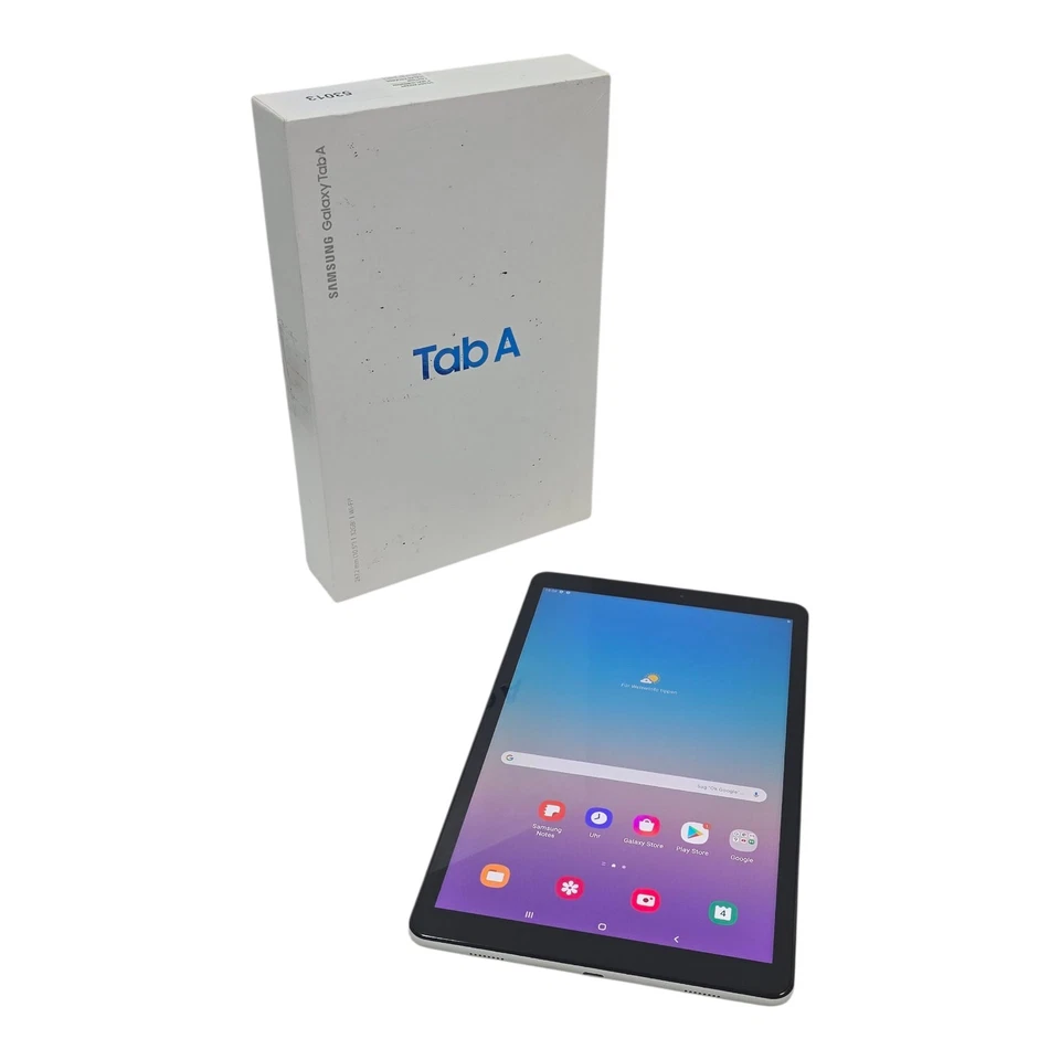 Samsung Galaxy Tab A 10,5 Zoll SM-T590 Grau WLAN 32Gb 3Gb Top Zustand in_Folio, Foto 1 von 5