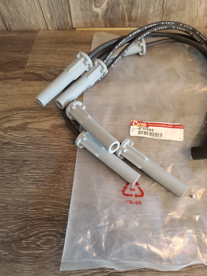 4797685 Juego de 6 cables de bujía para Dodge Grand Caravan Town & Country Voyager Foto 4 de 4