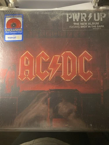 AC/DC-PWR/UP Gatefold LP Walmart Exclusive RED Opaque Vinyl NEW Power Up