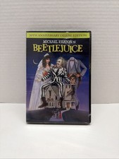 Beetlejuice 20th Anniversary Deluxe Edition PG WS Comedy DVD New Factory Sealed