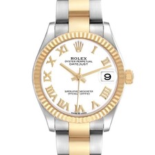 Rolex Datejust Midsize 31 Steel Yellow Gold Ladies Watch 278273 Box Card