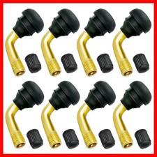 8 Pack Pvr70 Tubeless Tire Valve Stem Tire Valve Curved Bent 90 Degree Angled