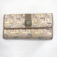 Vintage Liz Claiborne Trifold Wallet - Multicolor Logo