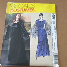 McCall's Costumes Uncut Costume Dress Pattern 4089 10-16 2000s