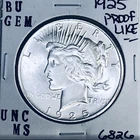 1925 P BU GEM PEACE SILVER DOLLAR UNC MS+++ U.S. MINT RARE COIN 6826
