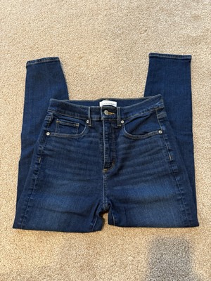 Loft Skinny Jeans Size 28/6 PETITE Blue Stretch Pockets IN GREAT CONDITION