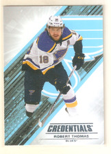 Robert Thomas 2024-25 UD Credentials Base Card #82 Blues