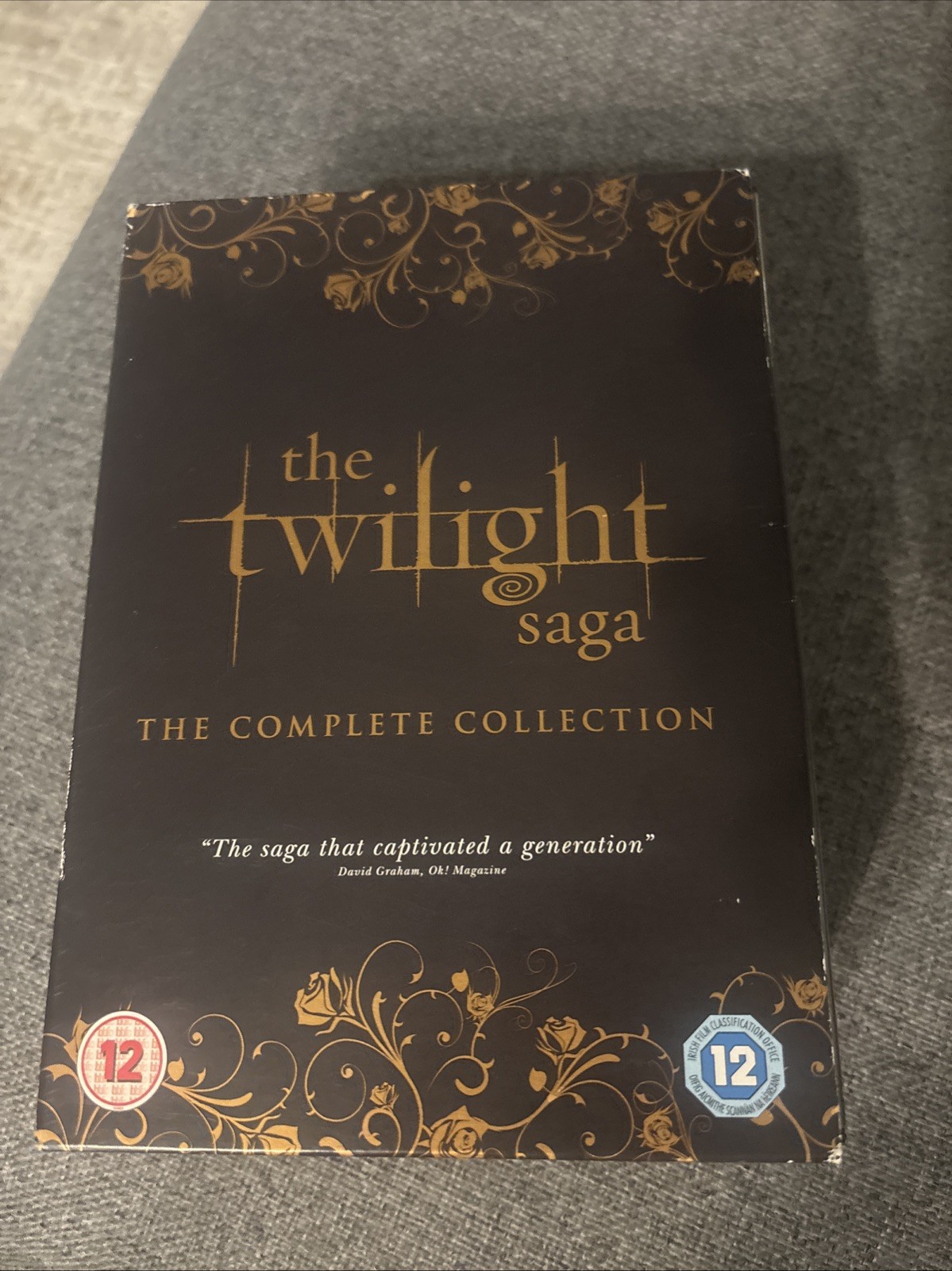 The Twilight Saga Complete Collection DVD Set Vampire Series Box Set 5 Disc