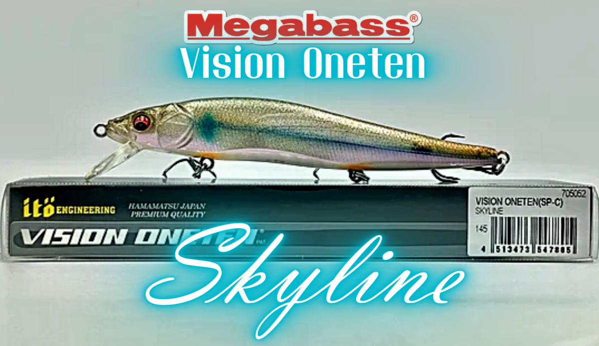 Limited Production Euro-Exclusive Megabass VISION OneTen