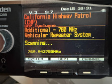 Uniden SDS200 Digital Police Scanner True I/Q