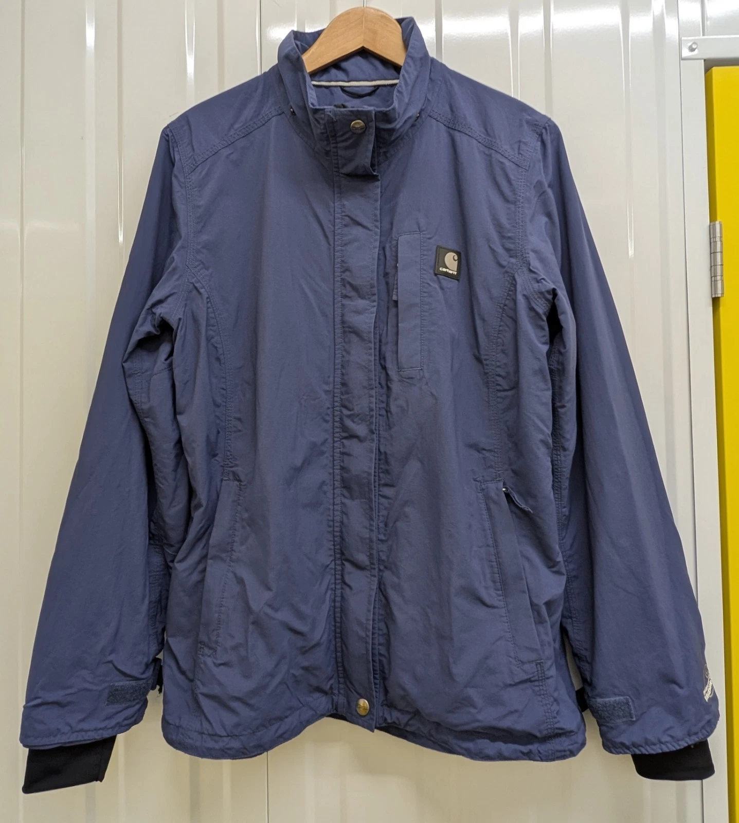 Carhartt Womens Storm Defender Jacket Medium UK 8-10 Blue Waterproof Breathable