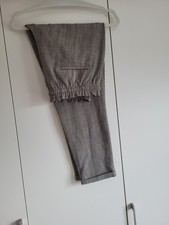 Businesshose Kariert Beige, Gr. 40, Länge 28, Edc Esprit