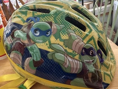 Bike Helmet 3yrs +, Teenage Mutant Ninja Turtle Half Shell Hero Helmet |  eBay