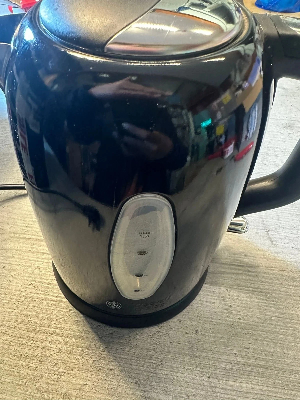 Russell Hobbs Worcester Black Stainless Steel Kettle 25511.