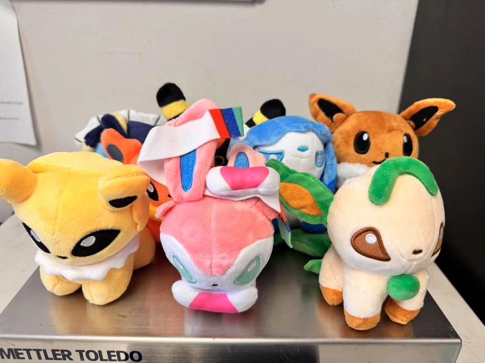 pocketman PCS Eevee Evolutions Plush Set of 9 - Limited Edition Plushie Set - Image 2 of 4