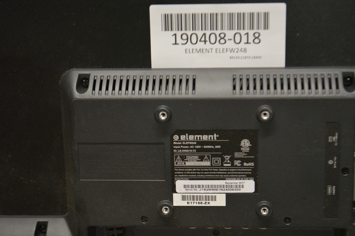 ELEMENT ELEFW248 LED BACKLIGHTS TESTED WORKING JL.D23651235