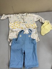 Vintage Baby Clothes Lot Of 5  Socks 1960's White Blue Yellow Unisex 0-6 Months