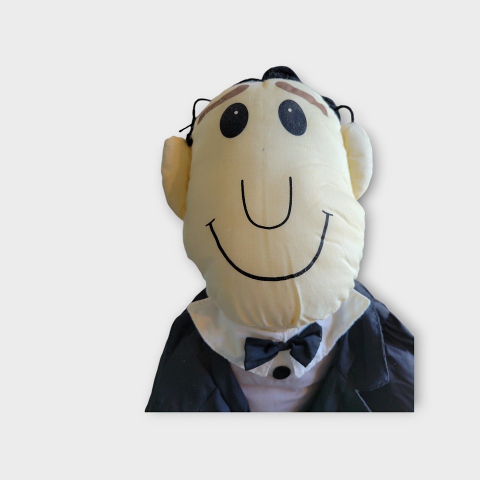 Vintage Butler Dress A Vac Upright Vacuum Cleaner Cover Tuxedo Fun Cozy