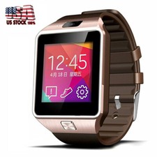 Touch Screen Bluetooth Smart Watch Phone Call Text Sleep Monitor Men Watches