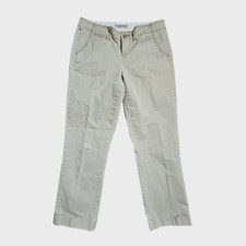 Ralph Lauren Polo Jeans Company Womens Cropped Straight Chino Pants 2 Cuffed