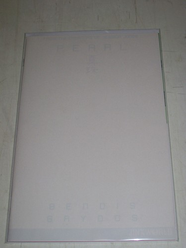Pearl #1 lot of 12 Main Variant Blank cover DC 2018 Bendis optioned Amazon TV - Picture 4 of 5