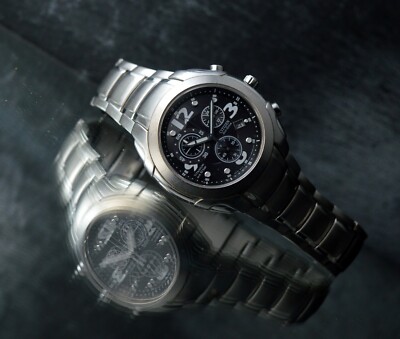 CITIZEN HERREN MARINAUT ECO-DRIVE TITAN CHRONOGRAPH OVERSIZED 41MM DATUM UHR