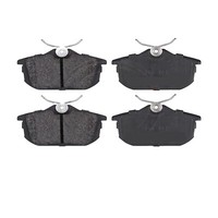 Kit BremsbeläGe Hintere BremsklöTze FüR Smart Forfour (454)