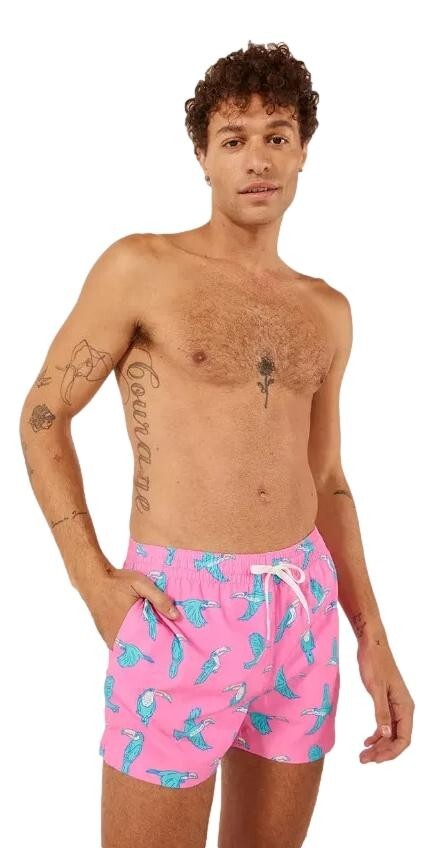 Размер XXL - классические плавки chubbies Mens Toucan Do Its Stretch 55 10590₽