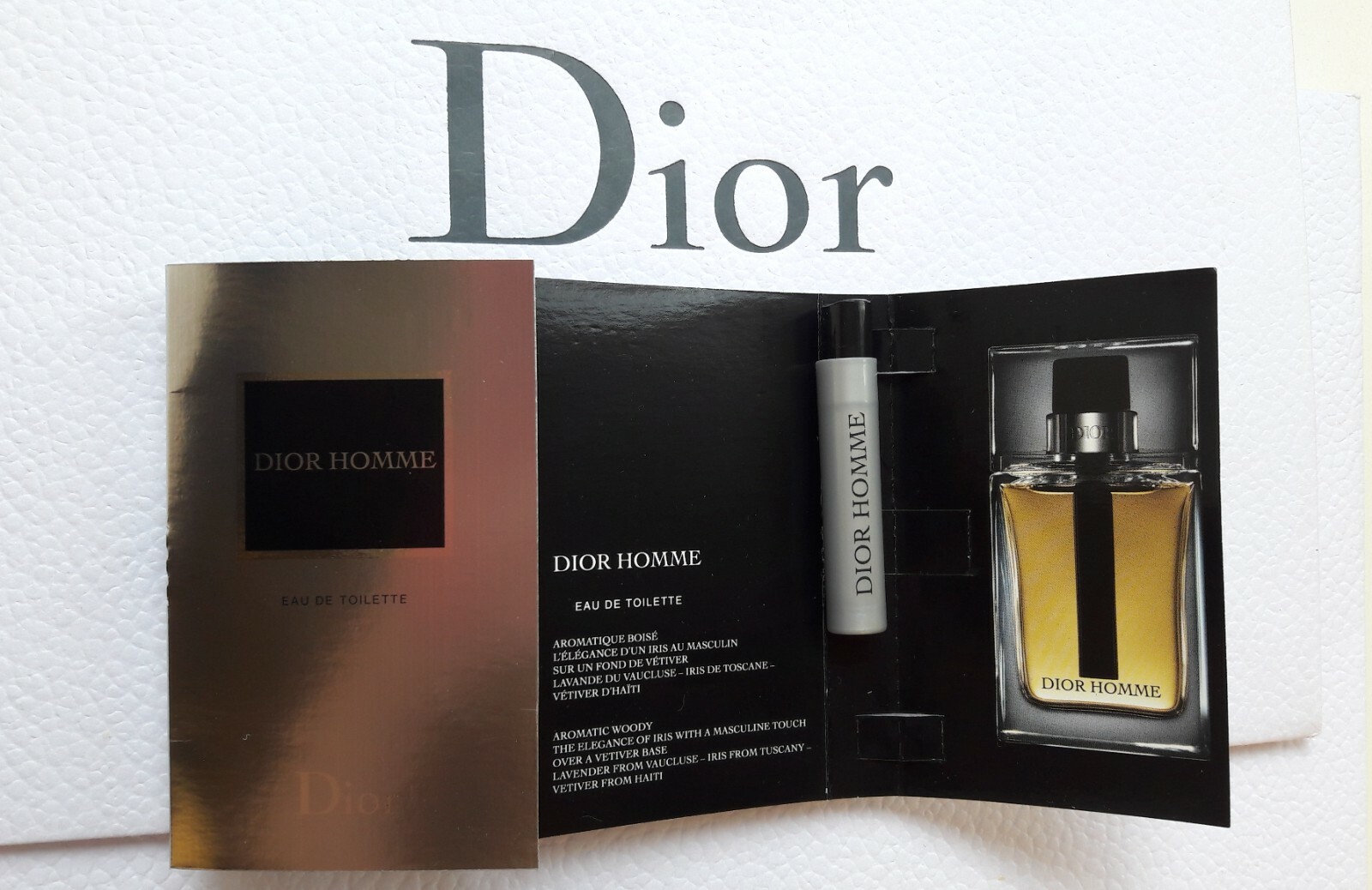 Dior Homme Eau de Toilette EDT 3ml = 1ml x 3