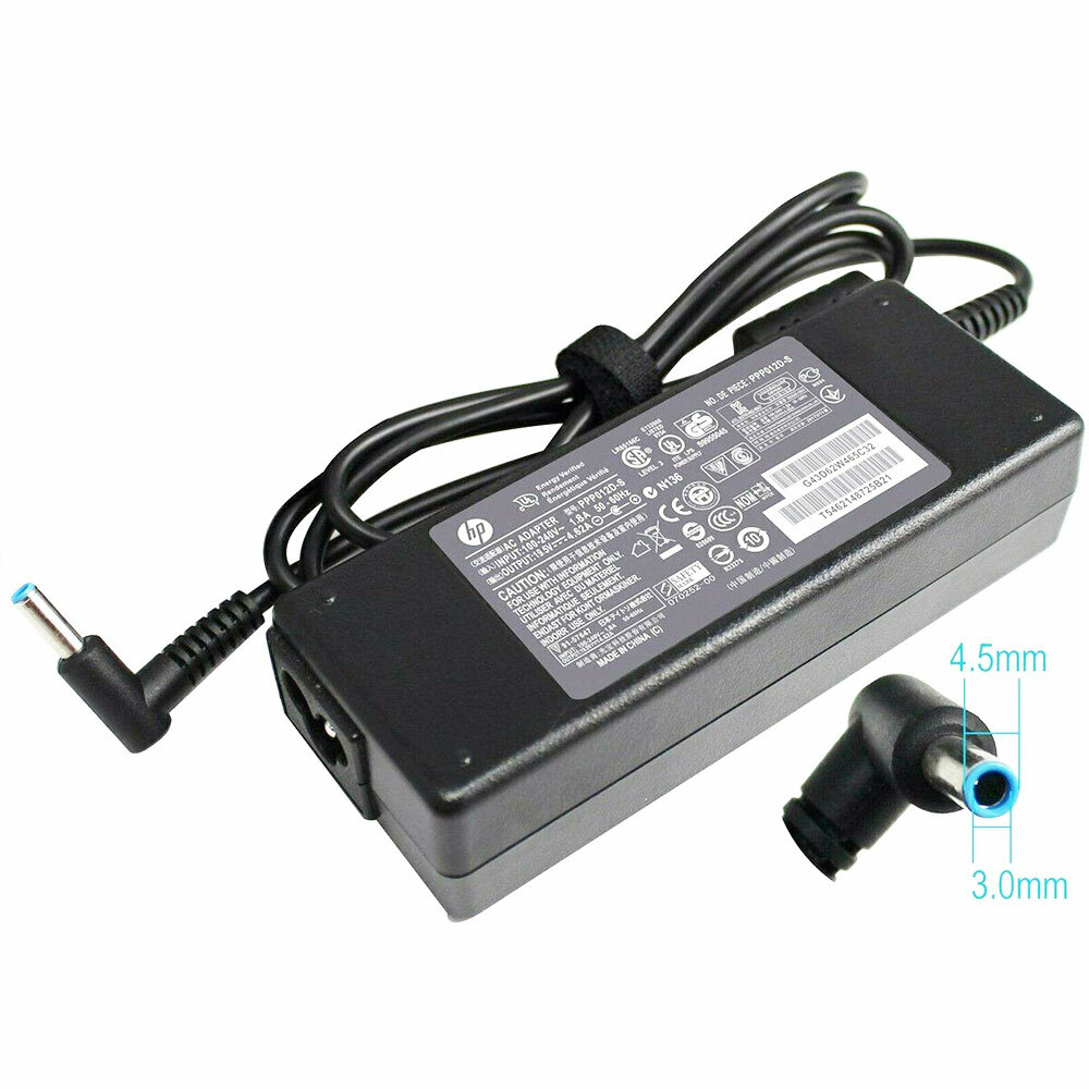 90W Smart AC Adapter Replacement for HP Pavillion Laptops 4.5mm x 3.0mm eBay