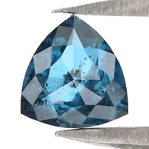 0.56 CT Natural Loose Triangle Shape Diamond 5.15 MM Blue Color Diamond QL3136 - Picture 8 of 8