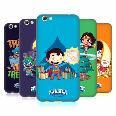 WEICHE GEL-HÜLLE ORIGINAL SUPER FRIENDS DC COMICS KLEINKINDER URLAUBE FÜR OPPO HANDYS