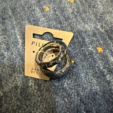 Anillo doble azul océano joyería peregrino 5