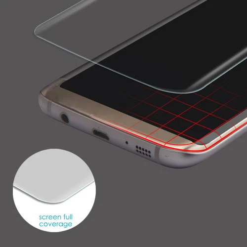 Samsung Galaxy Note 8 Full Coverage Curved Tempered Glass Screen Protector - Image 3 of 4