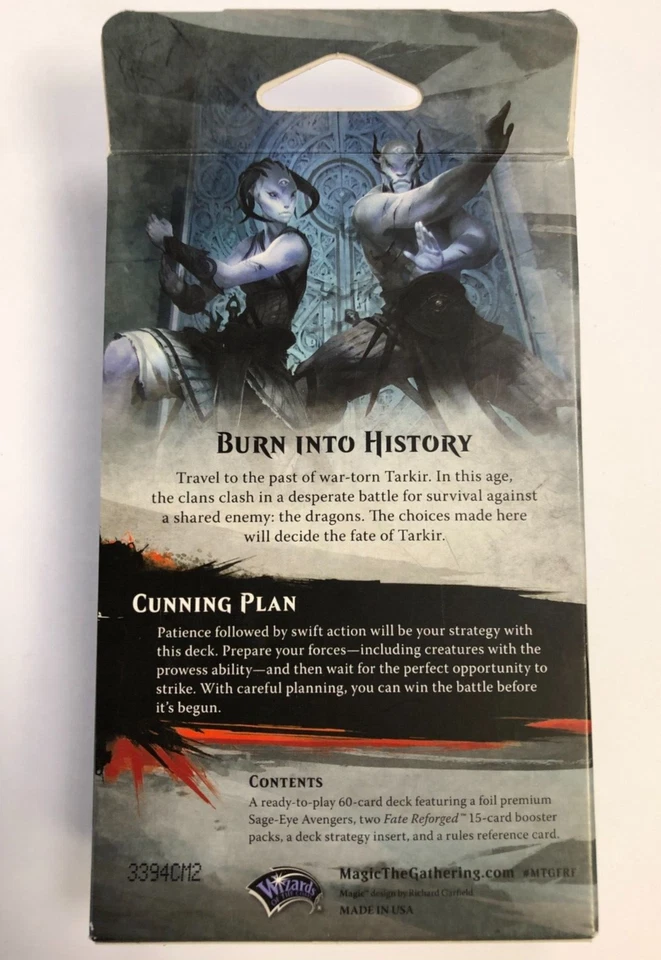 MTG Fate Reforged Cunning Plan UR Intro Pack 2015 + 2 Booster Packs - Image 3 of 3