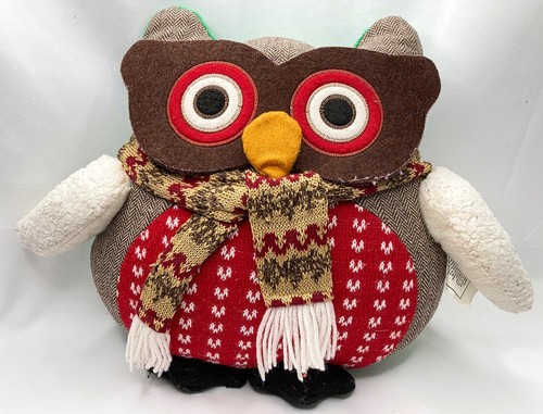 plush owl pillow