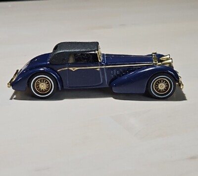 Miniature Matchbox Yesteryear Y-17, Hispano Suiza 1938, Rouge Et Noire, Diecast