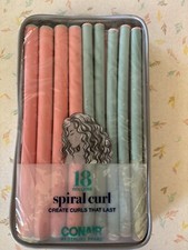 Conair SPIRAL CURLS 18 Flexible Hair Curlers, 2 Sizes
