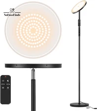 LED Floor Lamp, 2400LM Super Bright Standing Lamp 250W Equivalent with 2700K-650