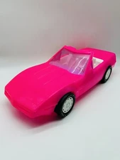 Pink Barbie Corvette Plastic Hard Body USA #904 American Plastic Toys