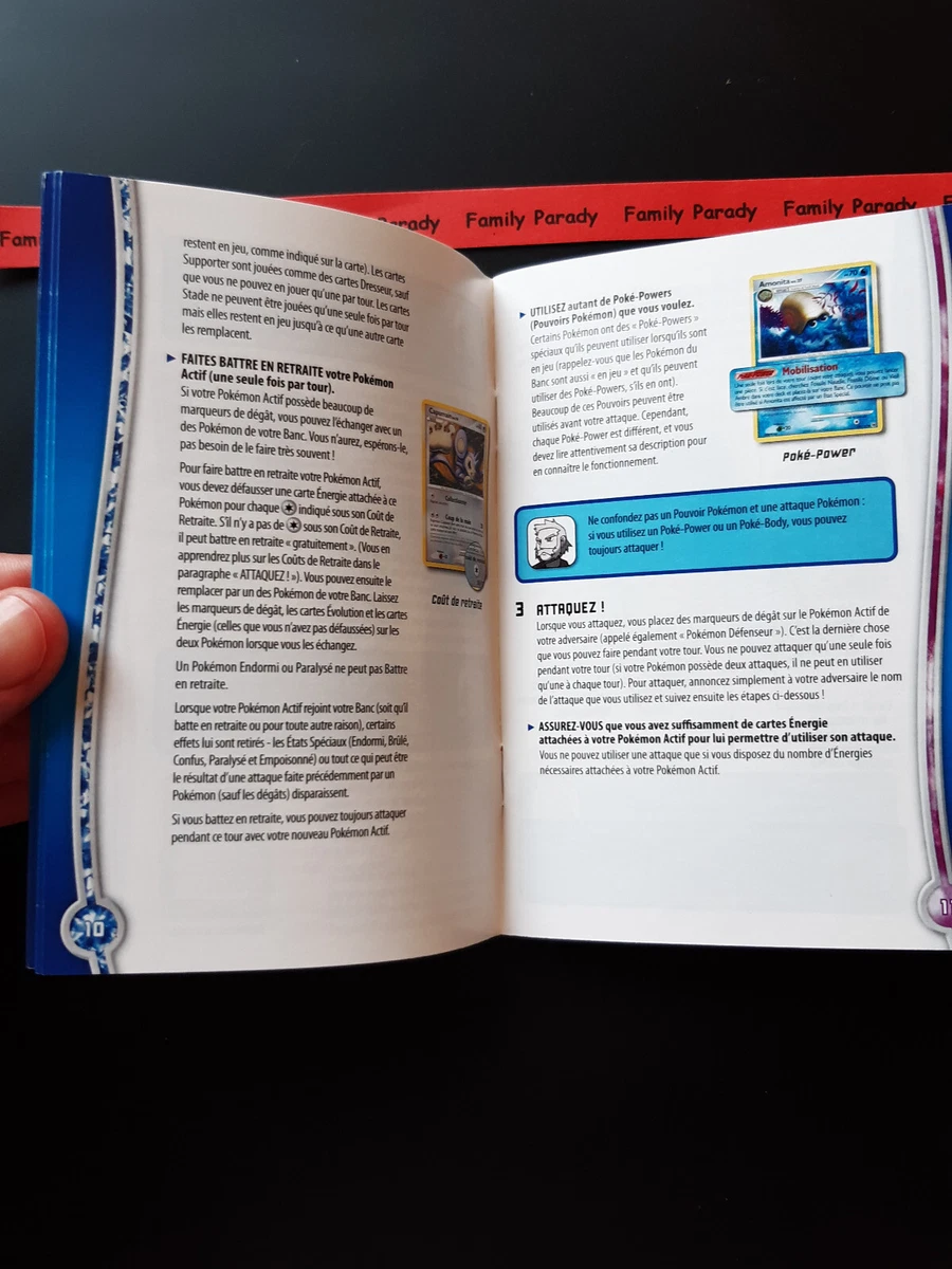 Booklet Rules Of Game Pokemon Card Diamond And Pearl Dawn Majestic French