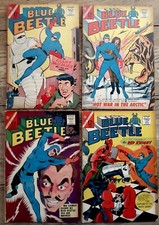 Blue Beetle 1,2,3 5 Charlton 1964 all mid to high grade worthy see photo's