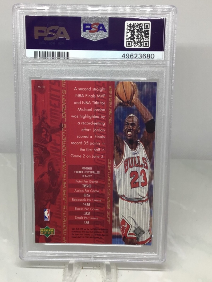 1997-98 Upper Deck Michael Jordan Tribute - Michael Jordan #MJ10