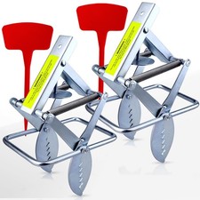 Mole Trap Scissor 2 Pack, Upgraded Mole Traps for Lawns that Kill Best, Galva...