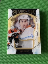 2016-17 SPx Travis Konecny Shadow Box Rookies Premium Material Auto /99 RPA