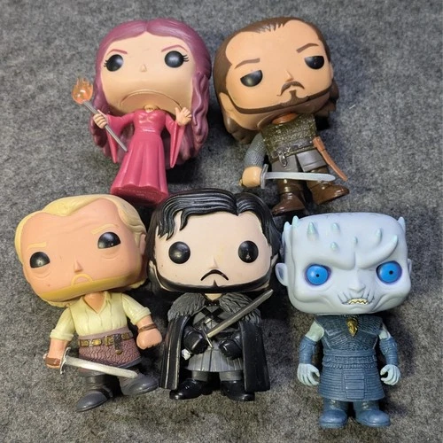 Funko Pops of Game of Thrones Loose Vinyl Figures Lot