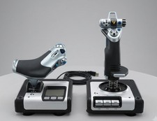 Logitech X52 HOTAS Flight Control System Joys...