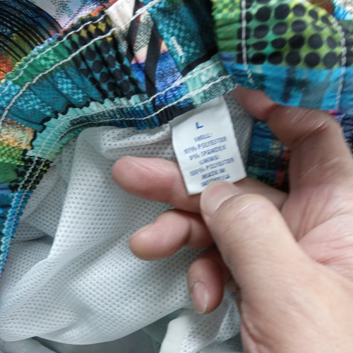 Karibik Bademode Badehose Herren Large Tropical Grafik Print gefüttert - Bild 8 von 9